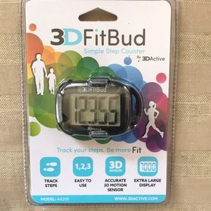 🌼 3D FitBud Simple Step Counter by 3DActive